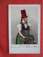 Elzthal, Frau In Schwarzwälder Tracht      6334 - Europe