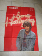 AFFICHE JOHNNY HALLYDAY / PHILIPS - GRAND FORMAT COLLECTOR - Manifesti & Poster