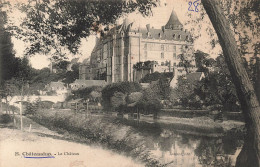 FRANCE - Châteaudun - Vue Générale - Le Château - Des Maisons Autour - Carte Postale Ancienne - Chateaudun