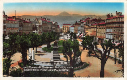 FRANCE - Clermont Ferrand - Panorama Sur Le Square Blaise Pascal Et Le Puy De Dôme - Carte Postale Ancienne - Clermont Ferrand