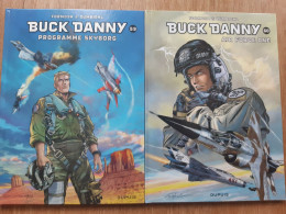 Lot De 2 BD Buck Danny 59 Et 60, Programme Skyborg Et Air Force One - Buck Danny