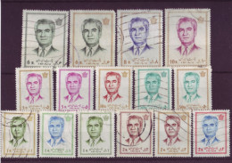 Asie - Iran - Shah - 15 Timbres Différents - 6142 - Iran