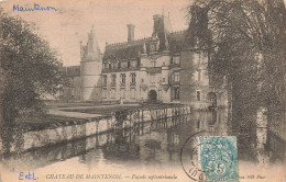 FRANCE - Château De Maintenon - Vue Générale Du Façade Septentrionale - Carte Postale Ancienne - Maintenon