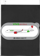 Autocollant  ** Viva Aerobus  **Airbus A320 Neo - Pegatinas