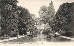 FRANCE - Chalons Sur Marne - Le Canal Du Jardin - Carte Postale Ancienne - Châlons-sur-Marne