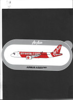 Autocollant  ** Air Asia  ** Airbus A 320 Neo - Stickers