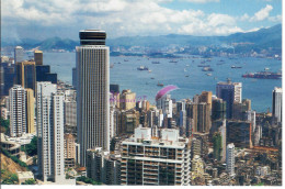 CP CHINE HONG KONG - The New Buildings Of Central And Wan Chai Of Hong Kongin The 80's. 香港八〇年代之新建築,(中環及灣仔) - Chine (Hong Kong)