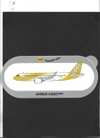 Autocollant  ** Flyscoot.com  **  Airbus A 320 Neo - Aufkleber