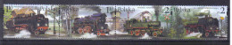 Poland 2002 Locomotives Strip  Y.T. 3760/3763 ** - Neufs