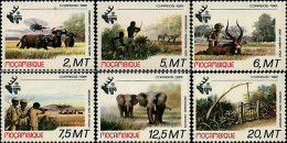 723910 HINGED MOZAMBIQUE 1981 EXPOSICION INTERNACIONAL DE CAZA - Mozambique