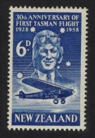 New Zealand First Air Crossing Of Tasman Sea 1958 MH SG#766 - Unused Stamps