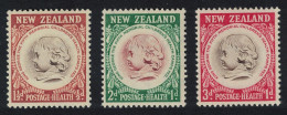 New Zealand Health Camps Federation Emblem 3v 1955 MNH SG#742-744 - Unused Stamps
