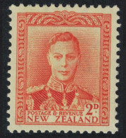 New Zealand King George VI 2d 1941 MNH SG#680 - Unused Stamps