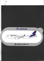 Autocollant  **  Latam *** Airbus A 320 Neo - Aufkleber