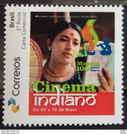 PB 12 Brazil Personalized Stamp Indian Cinema Dance Woman Correios New Logo 2014 - Personalisiert