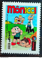 C 3340 Brazil Depersonalized Stamp Turma Da Monica Child Drawing 2014 Cebolinha - Personalisiert