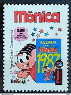 C 3339 Brazil Depersonalized Stamp Turma Da Monica Child Drawing 2014 Agenda - Personalized Stamps