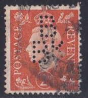 Grande Bretagne - 1911 - 1935 -  George  V  -  Y&T N °  212  Perforé  B / B K - Perforadas