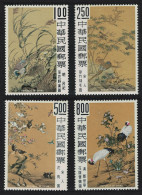 Taiwan Birds And Flowers 4v 1969 MNH SG#716-719 MI#738-741 - Unused Stamps