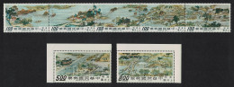 Taiwan 'A City Of Cathay' Scroll Palace Museum 1st Series 7v Strip 1968 MNH SG#655-661 MI#677-683 - Unused Stamps