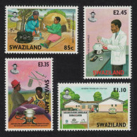 Swaziland AIDS Awareness Campaign 4v 2004 MNH SG#725-728 - Swaziland (1968-...)