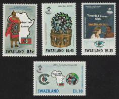 Swaziland Global 2003 Smart Partnership Movement 4v 2004 MNH SG#729-732 - Swaziland (1968-...)