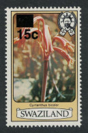 Swaziland Flower 'Cyrtanthus Bicolor' Overprint 1984 MNH SG#472 - Swaziland (1968-...)