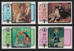 Swaziland Paintings By Renoir 4v 1979 MNH SG#318-321 - Swaziland (1968-...)