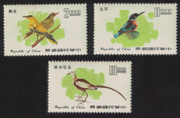 Taiwan Orioles Kingfisher Jacana Birds 3v 1977 MNH SG#1134-1136 - Unused Stamps