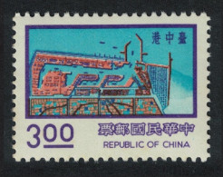 Taiwan Taichung Harbour $3 1974 MNH SG#1122c MI#1156 - Unused Stamps
