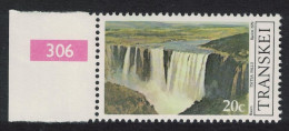 Transkei Tsitsa Falls Waterfall 20c Control Number 1979 MNH SG#61 MI#61 - Transkei