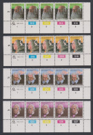 Transkei Celebrities Of Medicine 4v Strips Of 5 1982 MNH SG#108-111 Sc#97-100 - Transkei