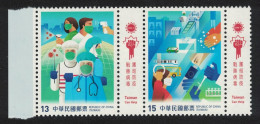 Taiwan Virus Prevention Pair 2020 MNH - Unused Stamps