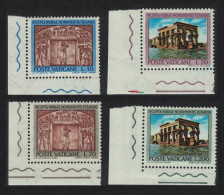 Vatican Nubian Monuments Preservation 4v Corners 1964 MNH SG#423-426 - Nuovi