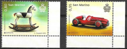 SAN MARINO - 2015 - EUROPA - GIOCATTOLI- SERIE 2 VALORI - NUOVA MNH** ( YVERT 2412\3- MICHEL 2619\20  - SS 2462\3) - 2015