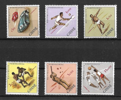 PORTUGUESE GUINEA 1962 SPORTS MODALITIES MNH - Portugees Guinea