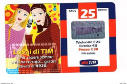 Lo SAI Di TIM Tacks 25 - Pubbliche Ordinarie