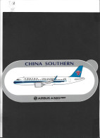 Autocollant  **  China Southern ** Airbus A320 Neo - Pegatinas