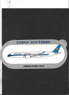 Autocollant  **  China Southern ** Airbus A350-900 - Adesivi