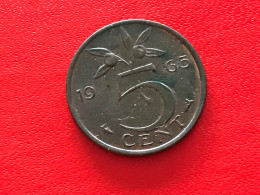 Münze Münzen Umlaufmünze Niederland 5 Cent 1965 - 1948-1980: Juliana