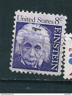 N°798 Albert Einstein Timbre Stamp United States  Etats-Unis (1965)  Timbre USA - Usados