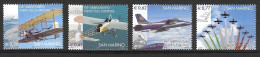 SAN MARINO - 2003 - 100° AVIAZIONE - SERIE 4 VALORI - NUOVA MNH** ( YVERT 1888\91  - MICHEL 2097/2100  - SS 1934\7) - Nuovi