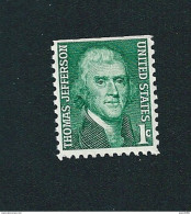 N° 816 Jefferson Thomas Timbre Etats-Unis (1965)  USA - Gebruikt