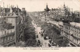 FRANCE - Paris - Vue Générale Du Panorama Du Boulevard Des Italiens - A P - Carte Postale Ancienne - Otros Monumentos