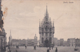 2603181Gouda, Markt (poststempel 1918) - Gouda