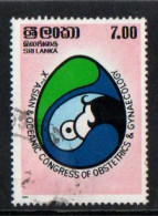 Sri Lanka - 1985 - The 10th Asian And Oceanic Congress Of Obstetrics And Gynaecology - Used. ( Condition As Per Scan) - Sri Lanka (Ceylan) (1948-...)