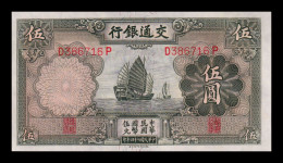 China 5 Yuan 1935 Pick 154a Sc Unc - Chine