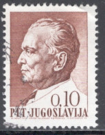 Yugoslavia 1967 Single Stamp For The 75th Anniversary Of The Birth Of President Josip Broz Tito (1892-1980) In Fine Used - Gebruikt