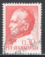 Yugoslavia 1967 Single Stamp For The 75th Anniversary Of The Birth Of President Josip Broz Tito (1892-1980) In Fine Used - Gebruikt