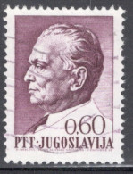 Yugoslavia 1967 Single Stamp For The 75th Anniversary Of The Birth Of President Josip Broz Tito (1892-1980) In Fine Used - Gebraucht